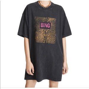 Anine Bing Harley Tee dress (L)